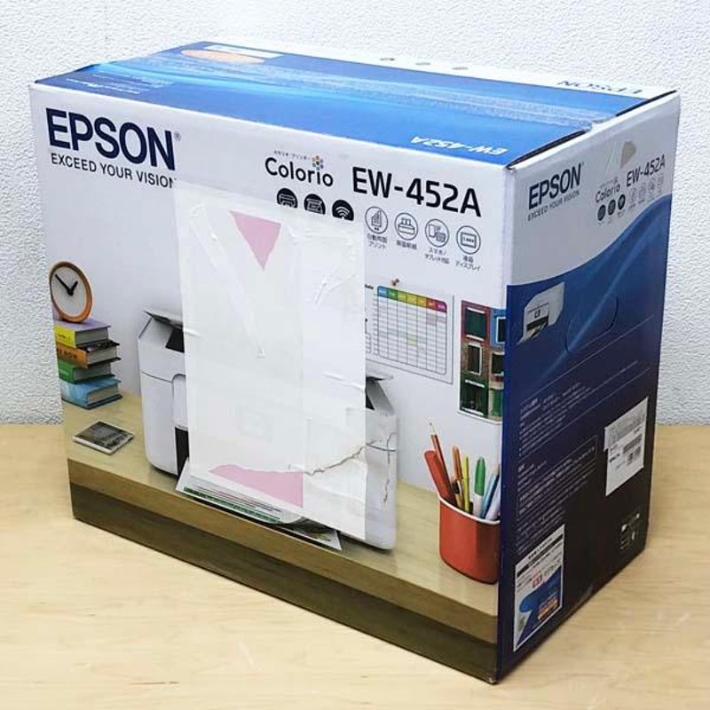 未使用】エプソン/EPSON インクジェットプリンター 複合機 EW-452A カラリオ colorio A4 コピー スキャン 自動両面 無線LAN  ※No.5※ | LINEブランドカタログ