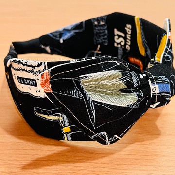 MOYA 寬版手工髮箍 露營活動