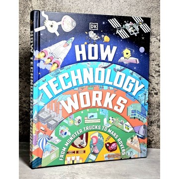 ➤〔特價出清〕書況新➤精裝 2024年 科技如何運作 How Technology Works DK