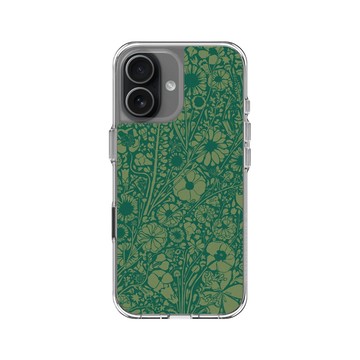 iPhone 17 Clear Case（相機按鈕） 透明 - Flower Press Stuido - 獵月