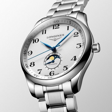 LONGINES 浪琴 Master 巨擘系列月相機械錶 年終送禮-42mm L2.919.4.78.6