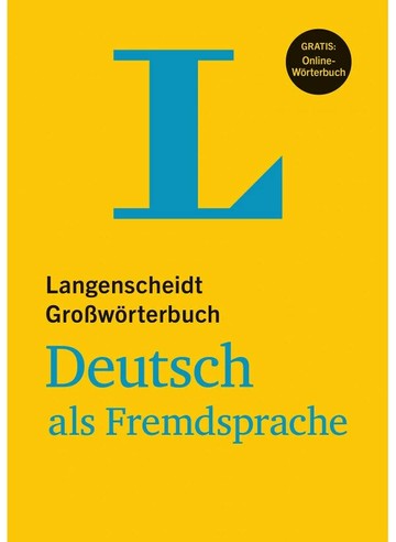Langenscheidt Großwörterbuch Deutsch Als Fremdsprache  Langenscheidt  Langenscheidt