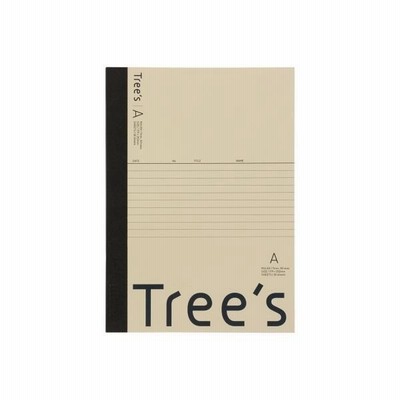 日本ノート日本ノート Trees B5 A罫30枚 クリーム 10冊 UTR3AC(10) 3セット（直送品）