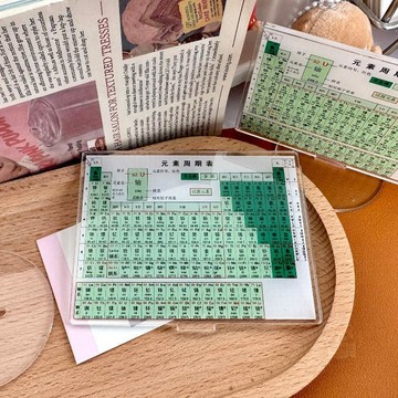 ✨熱銷推薦✨書房桌面亞克力透明擺件 化學元素文創擺件 畢業送同學老師禮物