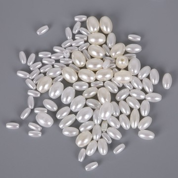 珠珠材料💎 ABS仿珍珠亞克力耳環diy飾品材料手作自製髮飾項鍊串珠散珠子配件