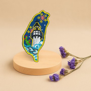【台灣特色】澎湖 | 刺繡磁鐵 | 禮物 | 文創 | 紀念品