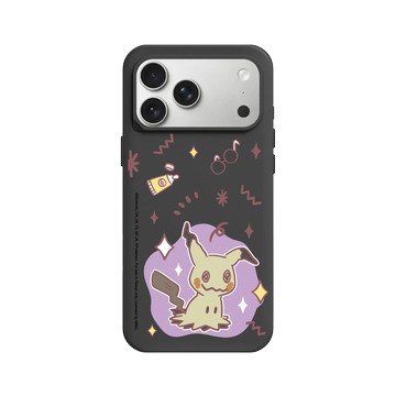 iPhone 17 Pro Max SolidX 黑 - 寶可夢 Pokemon - 暖色系列-謎擬Q