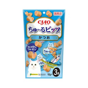 貓-CIAO啾嚕比12g-3入-鰹魚