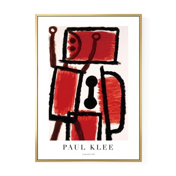 菠蘿選畫所 保羅・克利 鎖匠I AVAR3433G  40 x 30cm  金色