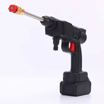 便攜式鋰電洗車機家用無線洗車充電鋰電洗車機批發高壓水槍 鑫弘-數碼配件