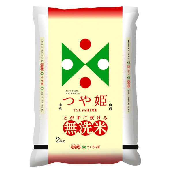 山形県産・新潟県産 無洗米セット 4kg（2kg×2袋）