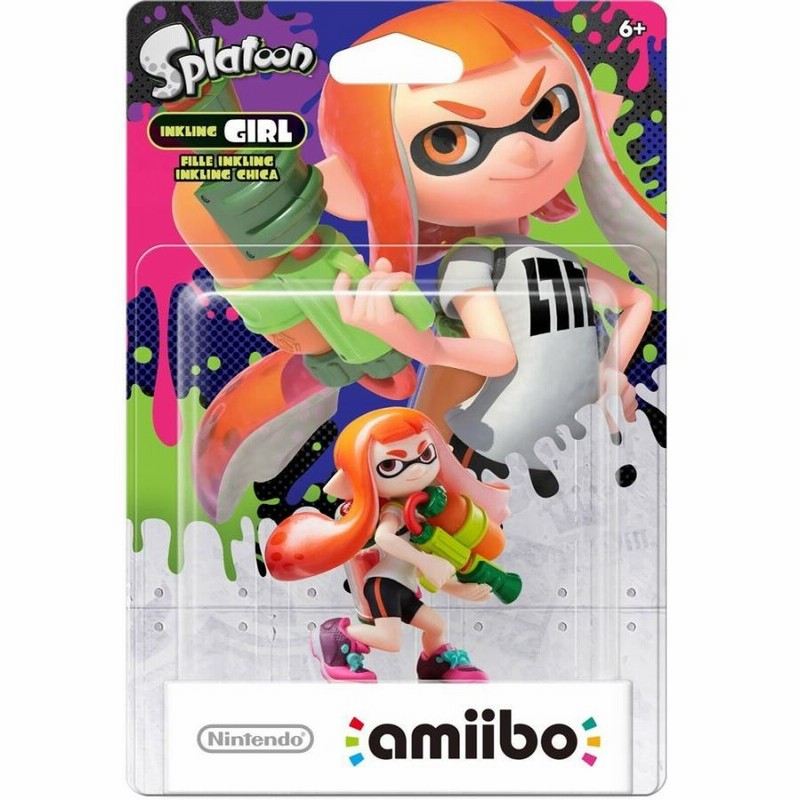 amiibo アミーボ ガール（スプラトゥーンシリーズ） | LINE