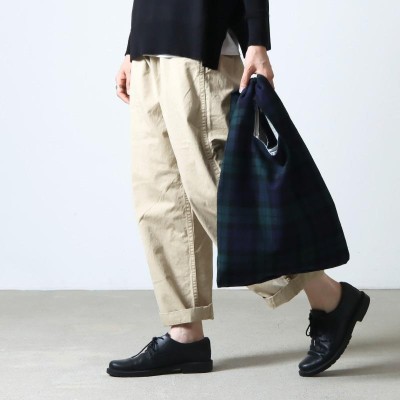 MASTER & Co. (マスターアンドコー) TARTAN WOOL ECO BAG