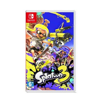 【AS電玩】 NS  Switch 斯普拉遁 3  漆彈大作戰 3  中文版 漆彈 3