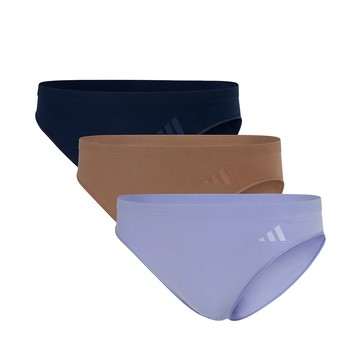 【adidas 愛迪達】女士 彈力運動比基尼內褲三件組 ACTIVE ULTIMATE STRETCH BIKINI 3 PAIRS
