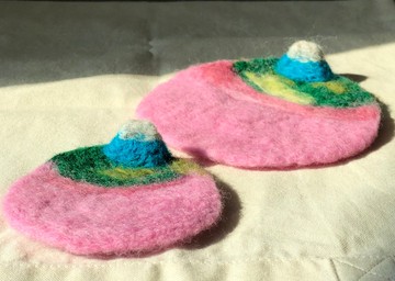 富士山系列大杯墊 山梨縣芝櫻祭~