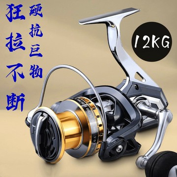 {台灣公司貨 可打統編}全金屬紡車輪防海水遠投魚輪達瓦正品海釣海竿漁輪魚線輪子海桿錨