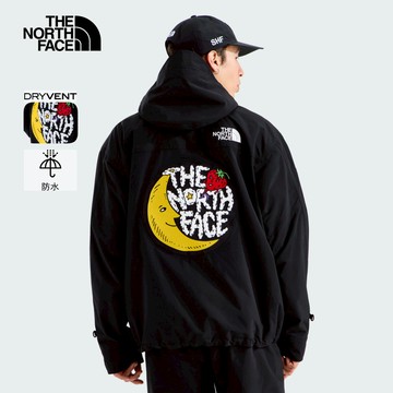 The North Face X Sky High Farm Goods 聯名系列登山外套 - 宇宙黑色｜8HHKJK3