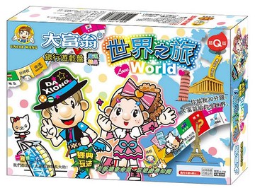 【文具通】Yawan 亞灣 大富翁 A-734 世界之旅 World Tour 超Q版 銀行遊戲盤 X1010184【領券滿額再折千12/31止】