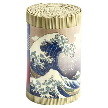 IKEHIKO日本池彥 藺草除臭捲Deo-Grass文化款 富士山波浪 天然藺草(日本產) 100g  1捲