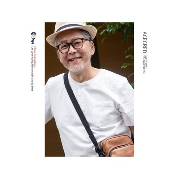 爸爸短袖純棉薄款爺爺老年人夏裝