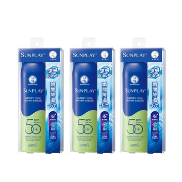 曼秀雷敦 SUNPLAY防曬噴霧 酷涼清爽型 165ml X 3入組