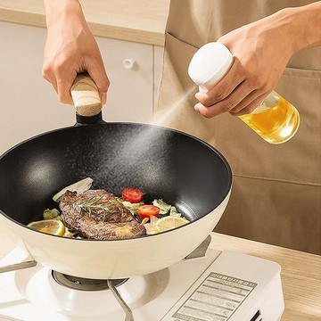 Gokirei 氣壓式 玻璃噴油瓶 200mL 1入 油瓶 噴瓶 料理瓶 生活家 A02