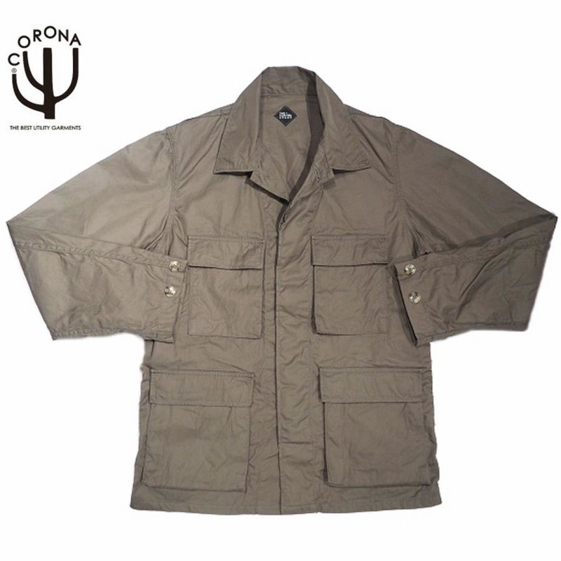THE CORONA UTILITY B.D.U Jacket / Pewter ミリタリージャケット