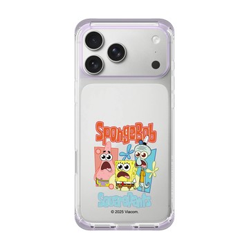 iPhone 17 Pro Max ClearX 夢透紫 - 海綿寶寶 SpongeBob - 驚呆了