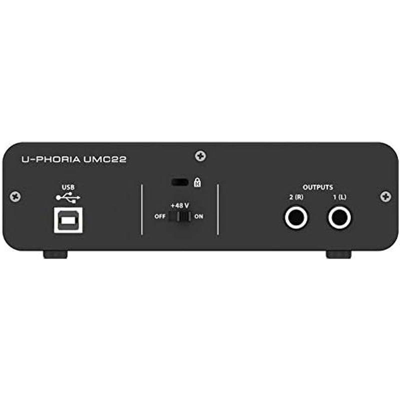 BEHRINGER (ベリンガー) オーディオインターフェイス UMC22 オーディオインターフェイス