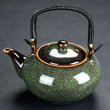 臺灣/免運✨茶具 泡茶茶具 泡茶壺茶壺家用泡茶提樑壺水壺大容量泡茶壺冷水壺大號陶瓷功夫茶具