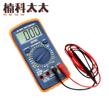 汽修電錶 數位電表 溫度測量 萬用電表 汽車萬用錶 交直流電壓 汽車保養 過載保護 檢測儀 DAM5811