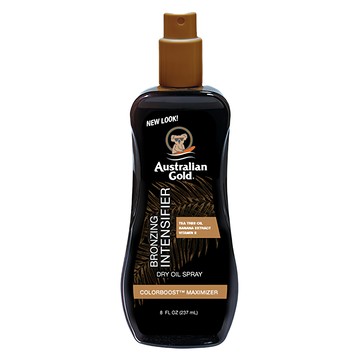 金色澳洲 強效黝黑助曬油  含茶樹油 香蕉萃取 維他命E  237ml  1瓶