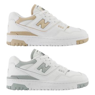 New Balance 550 休閒鞋 女鞋 拼接 白棕/白綠 BBW550BT-B/BBW550BG-B