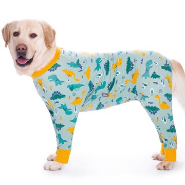 大狗狗衣服薄款防掉毛金毛拉布拉多中大型犬寵物包肚護關節四腳衣