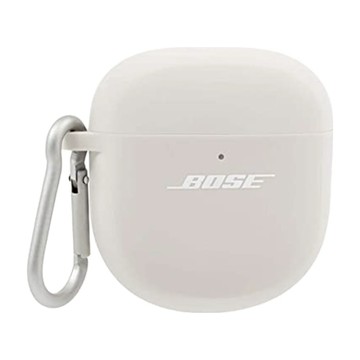 BOSE Quietcomfort Earbuds II 充電盒矽膠保護套 附掛鉤  SILICONE CASE COVER  白色  1個