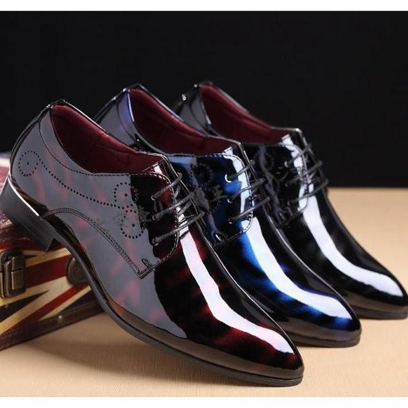 【結婚式向け】リーガルエナメルシューズ REGAL Shoe & Co. ラウンドラスト ストラップ（969SCHK02） | 靴