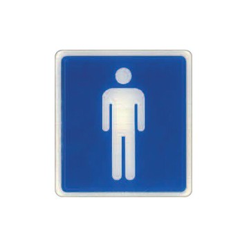 ZG1 彩色 HS 貼牌 男廁-標示牌 / 個 HS-521【APP滿額下單10%點數(單一帳號最高5000點)】1/31止