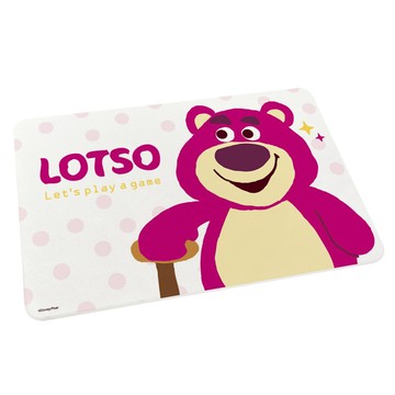 台灣製造 正版授權 迪士尼 玩具總動員 珪藻土吸水地墊-點點熊抱哥60*40*0.9cm_廠商直送