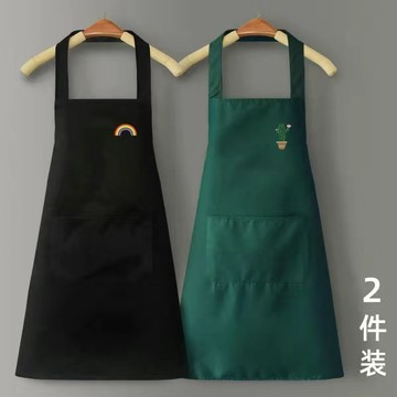 ✈️隔日出🔥圍裙廚房家用防水防油韓版男女新款做飯上班家務工作服餐飲圍腰3.2