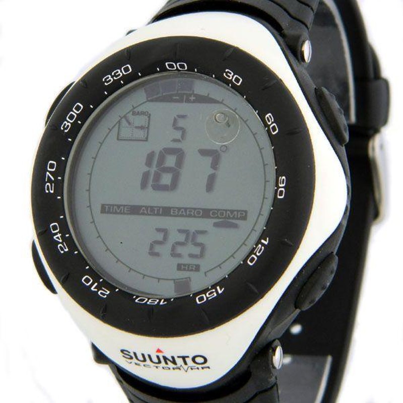 SUUNTO スント ss015300000 Vector HR - White ベクター HR-ホワイト 時計 アウトドア |  LINEブランドカタログ