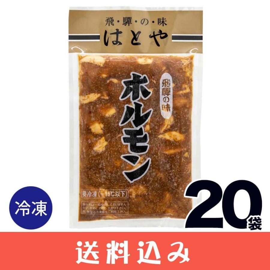  はとや ホルモン ハトヤ とんちゃん ホルモン焼 味噌味 冷凍  下呂 高山 送料込 ※北海道1000円、沖縄1200円別途必要