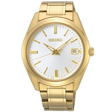 SEIKO 精工 CS系列 簡約日系腕錶 39mm (6N52-00A0K/SUR314P1)