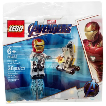 【W先生】LEGO 樂高 積木 玩具 超級英雄系列 鋼鐵人 Iron Man And Dum-E 30452