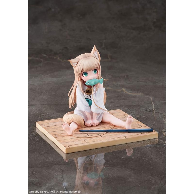 うちのねこが女の子でかわいい きなこ お座りおさかなver. 1/6 完成品フィギュア[Hobby sakura]《在庫切れ》 |  LINEブランドカタログ