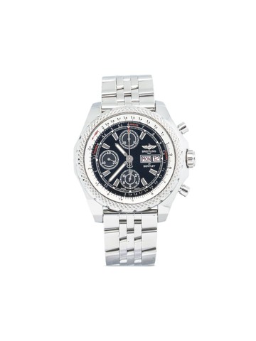 Breitling - pre-owned Bentley GT II 46mm - men - Steel - One Size - Black