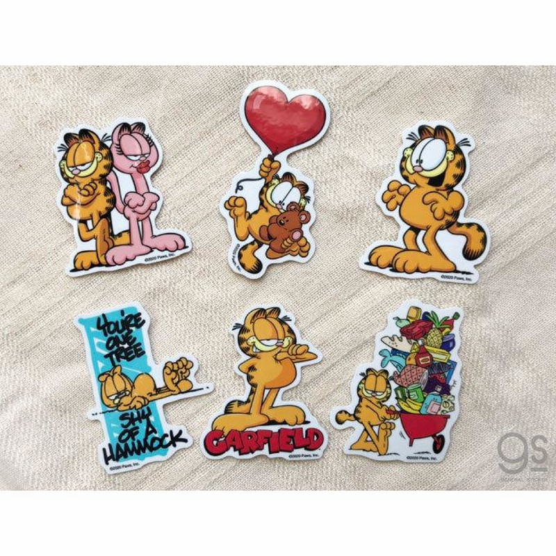ガーフィールド キャラクターステッカー ワオ ミニステッカー アメリカ アニメ Garfield 猫 Gf010 Gs 公式グッズ 通販 Lineポイント最大get Lineショッピング