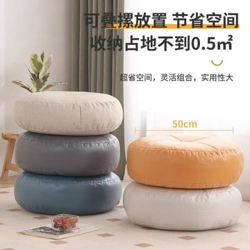皮質地上坐墊懶人榻榻米地毯墊子家用簡約加厚免洗科技布外貿批發