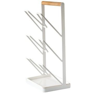 簡約白木柄三層鍋蓋架