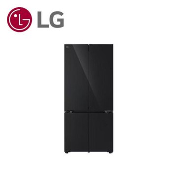 LG  樂金619L WiFi 智慧變頻四門冰箱 曜石黑 GV-NB61BG